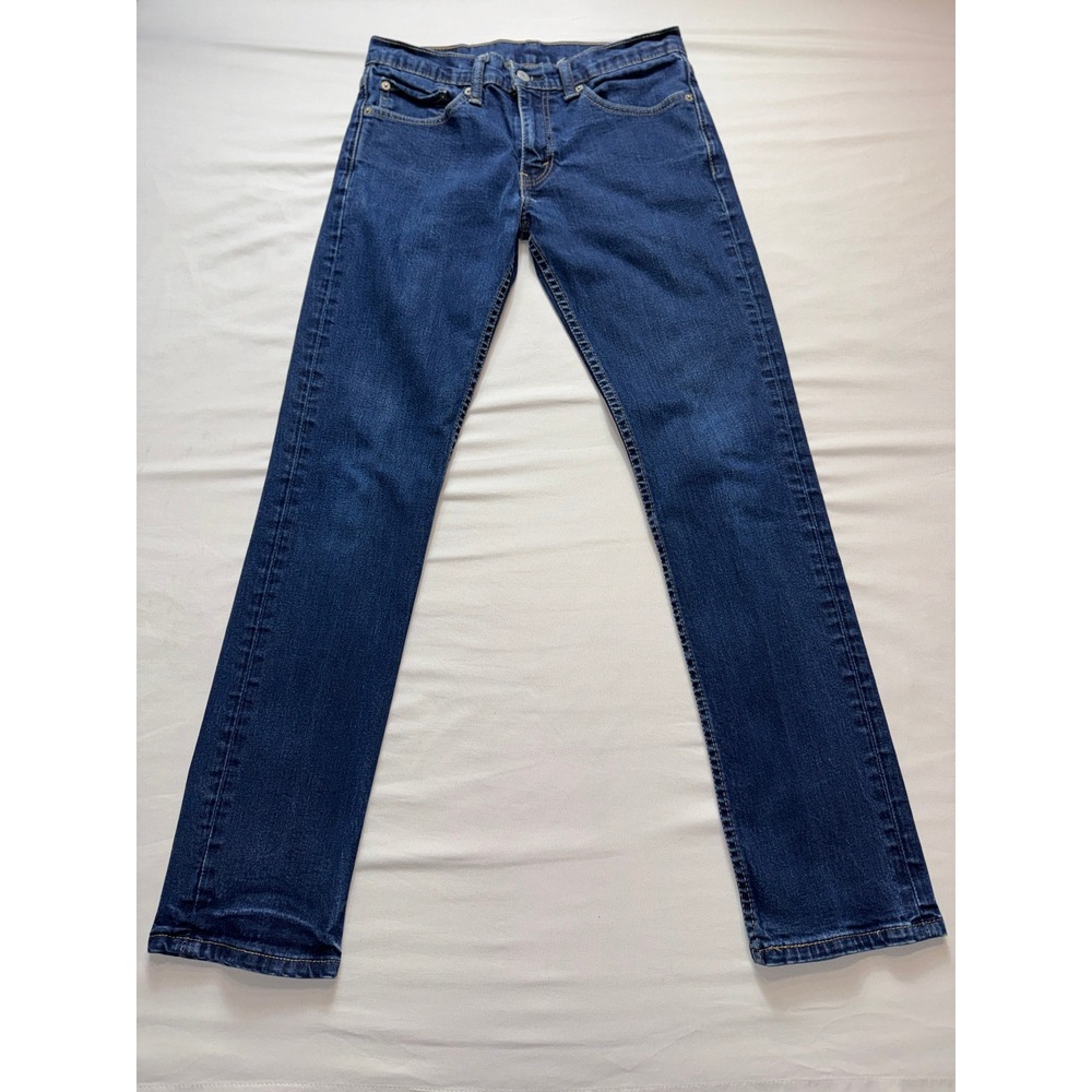 Levis 511 Slim Fit Jeans Mens 31x32 Dark Wash Blue Denim 540196 Stretch